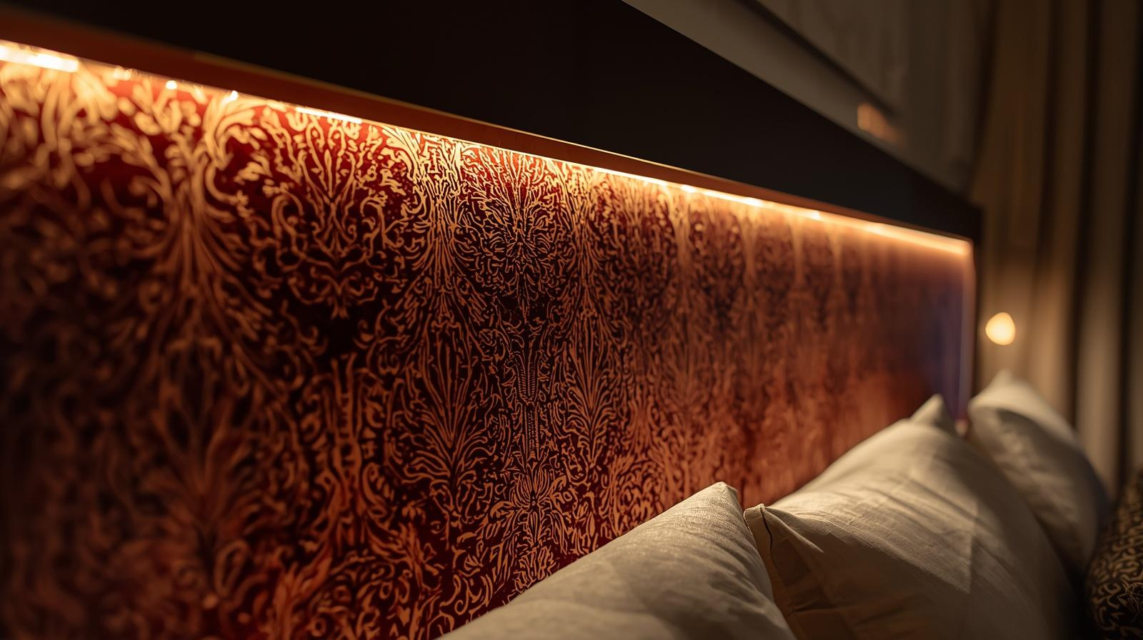 Kepala Ranjang Bermotif + Lampu LED: Apakah Layak Investasi untuk Kenyamanan Tidur Anda?